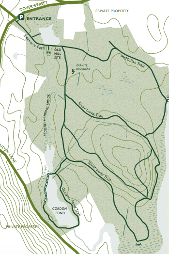 Norris Reservation Trail Map