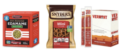 salty snacks - South shore trails